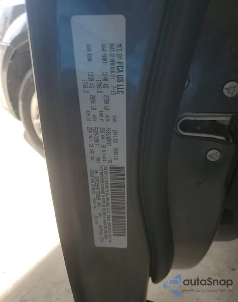 2015 Dodge Journey Sxt из США, поврежденный, VIN 3C4PDDBG4FT755569